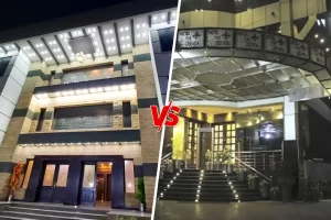 Hotel The Jeevens Sialkot vs Royaute Luxury Hotel in Sialkot
